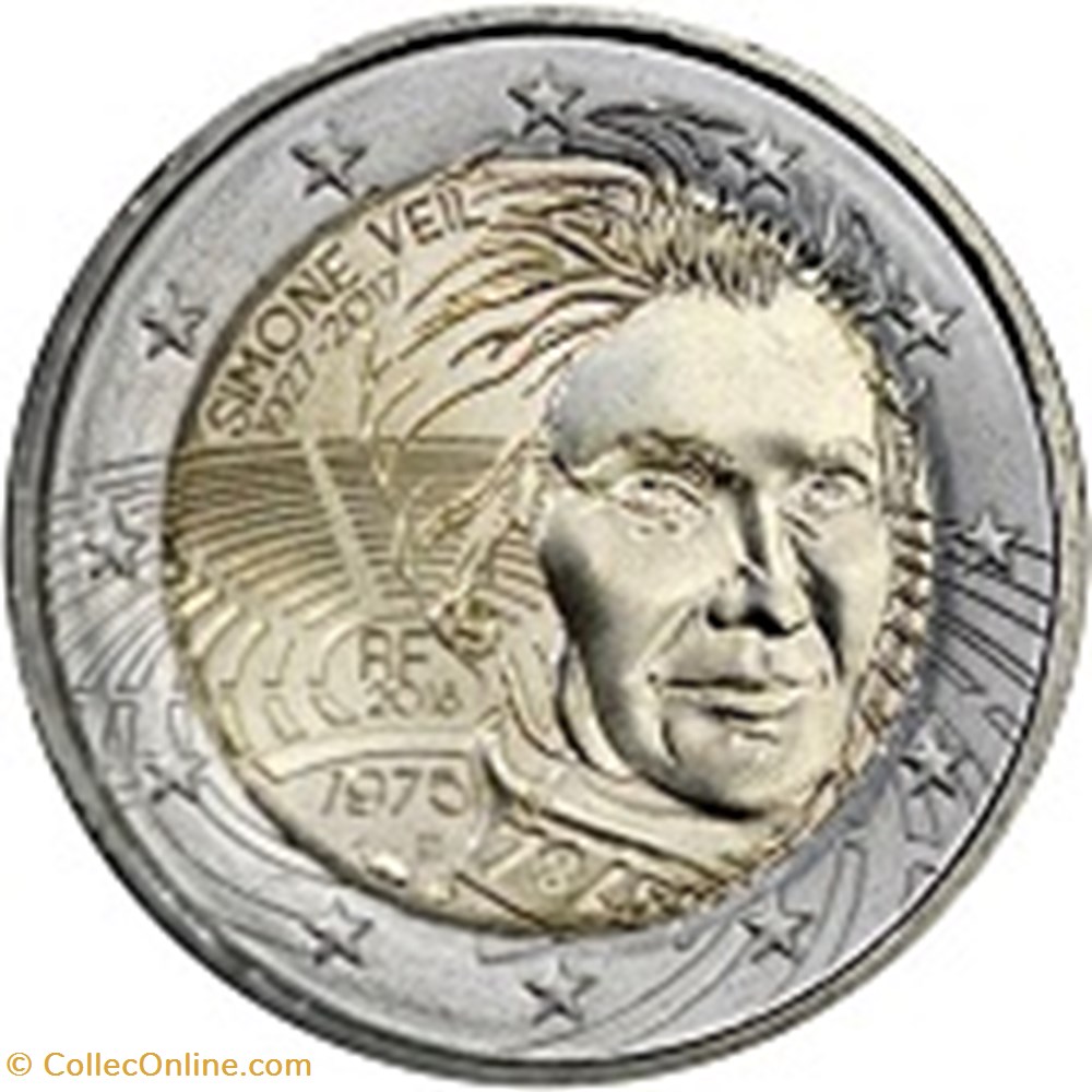 monnaies 2018 france simone veil