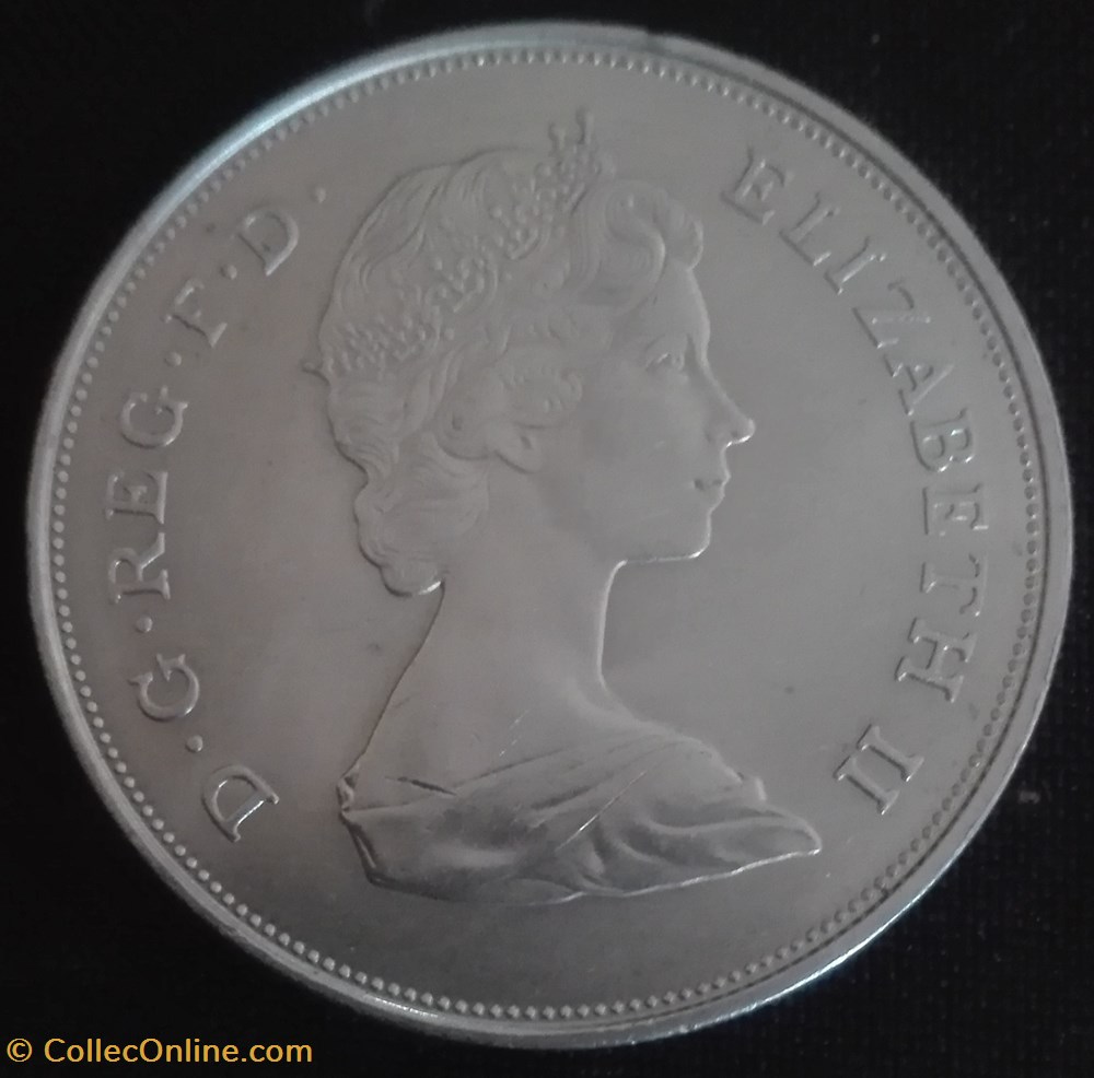 coins world united kingdom 25 new pence elizabeth ii royal wedding 1981