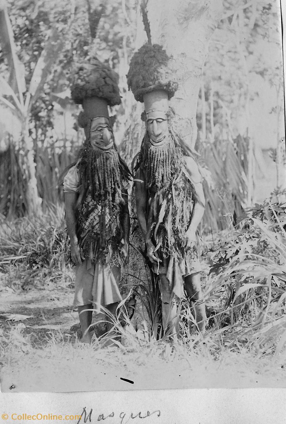 Album photo 40-Masques photographies histoire 40 masques