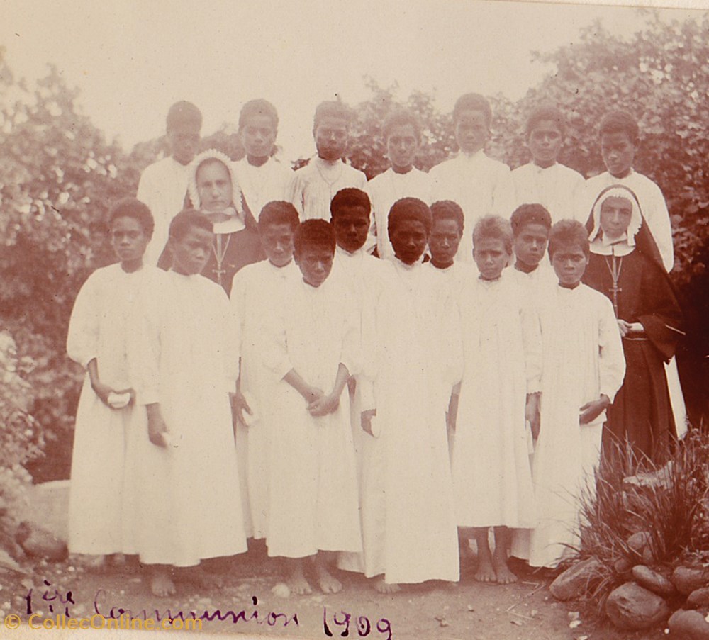 Album photo 1_1° Communion 2 photographies histoire 1 1 communion 2