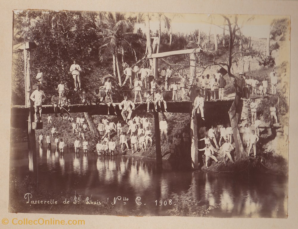 Album photo 52-Passerelle St. Louis 1908 photographies histoire 52 passerelle st