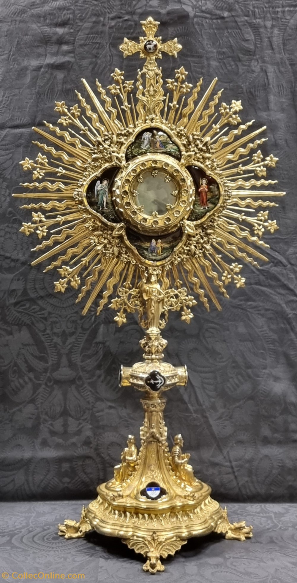 patrimoine religieux objets de cultes 02 ostensoir