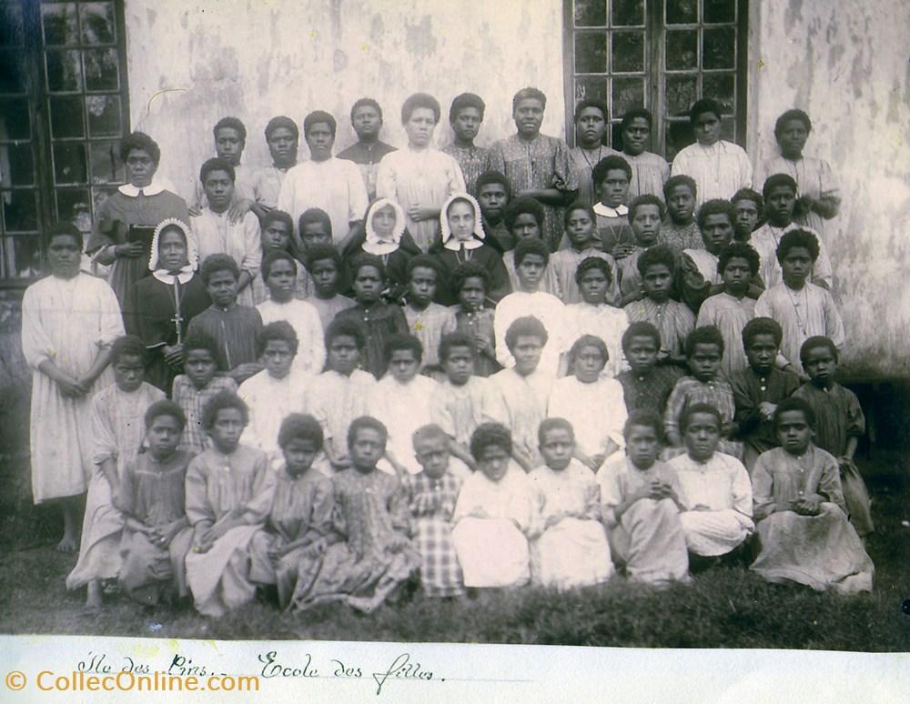 Album photo 92-Ile des Pins école des filles photographies histoire 92 ile des pins ecole des filles