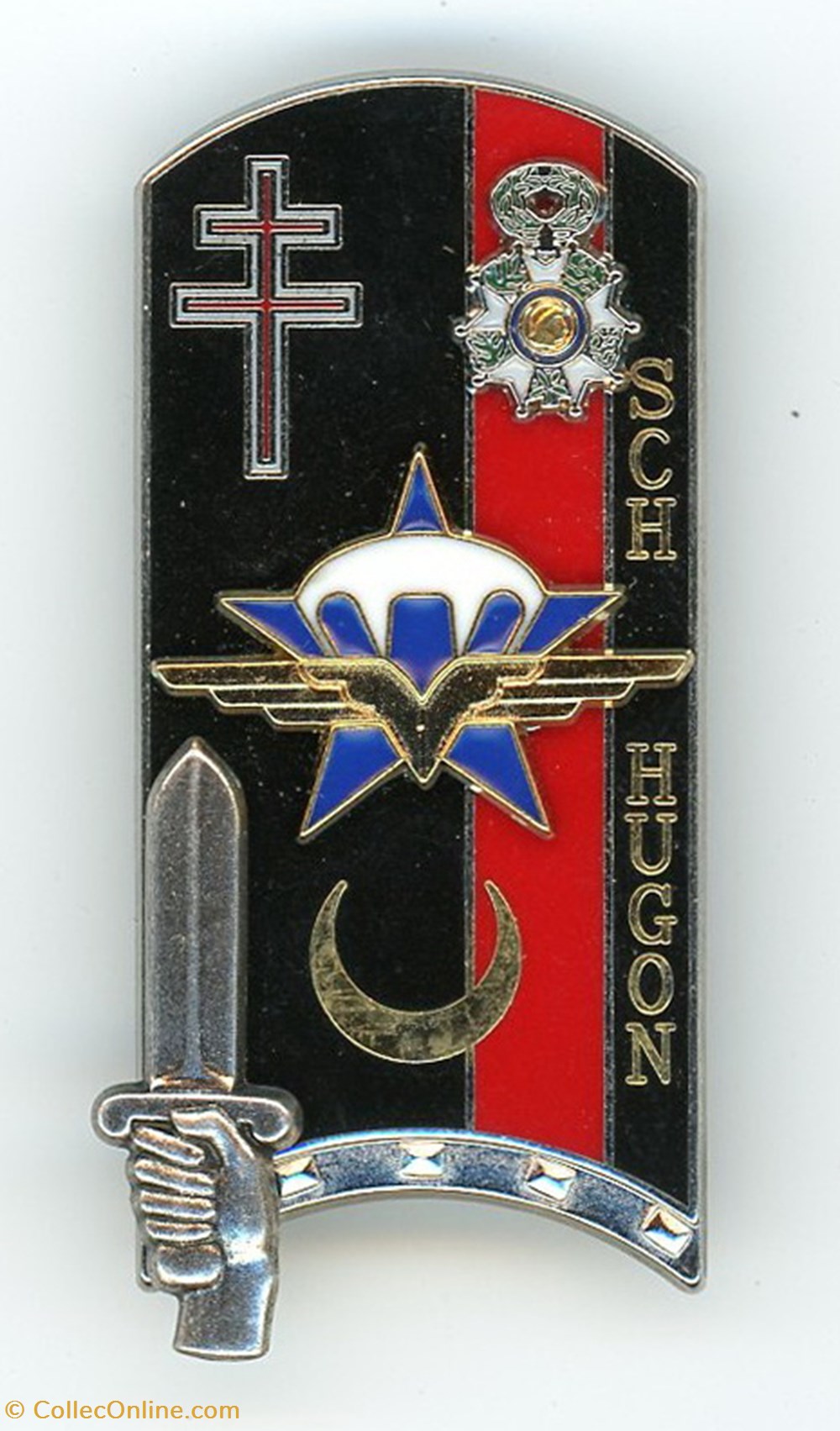 militaria medailles insignes insigne ensoa 165 promotion hugon albert