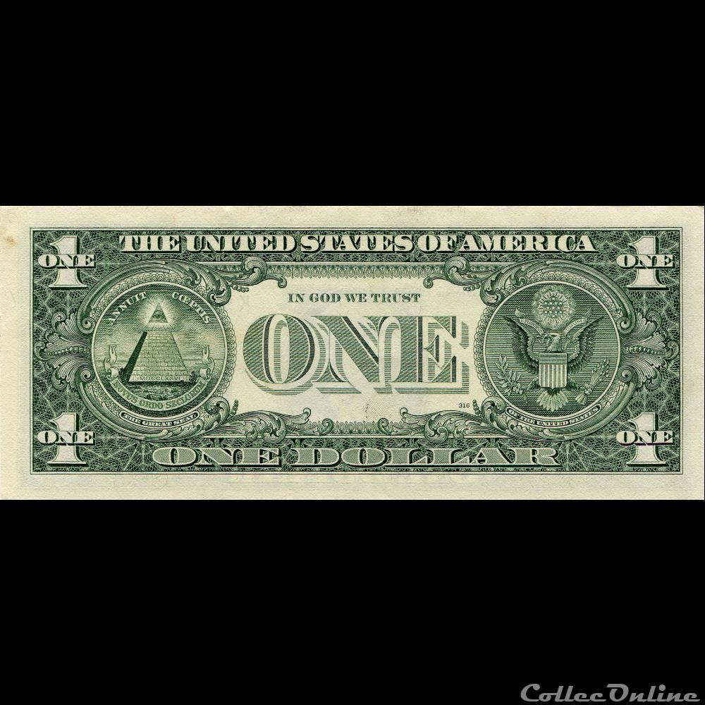 K- 1$ Federal Reserve Notes - Small Size 1988 Series billet etat uni k 1 federal reserve notes small size 1988 series