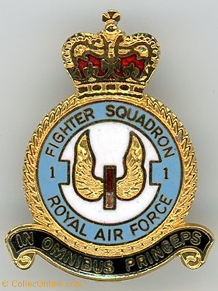 Insigne R.A.F - 1° Squadron militarium medaille insigne r a f 1 squadron