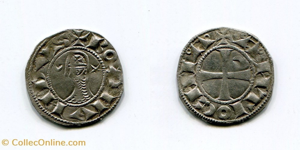 Féodale - Croisades - Principauté d'Antioche - Bohémond III monnaie europe medievale etat latin orient feodale croisades principaute antioche bohemond iii