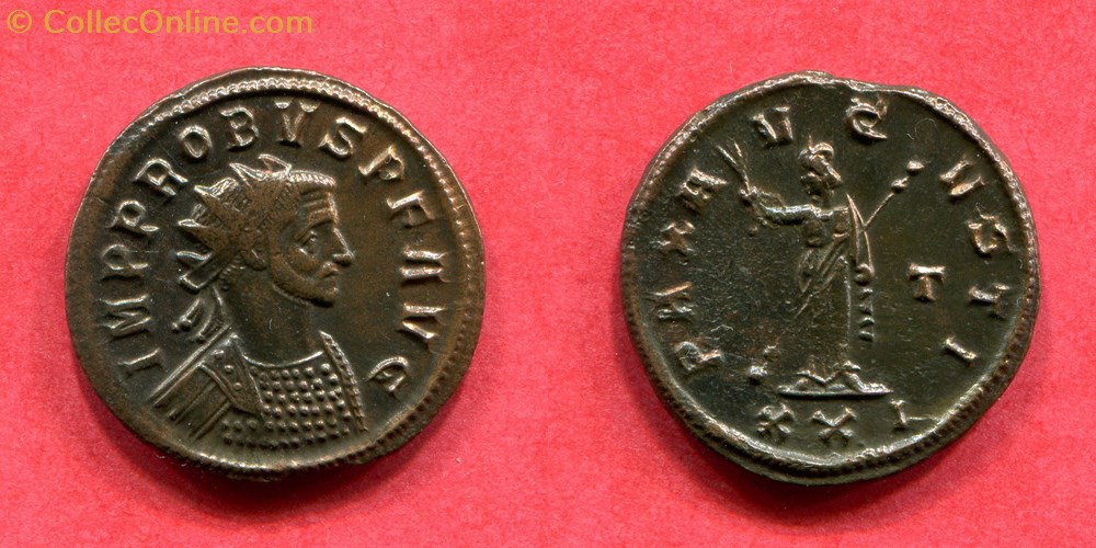 PROBUS - PAX AVGVSTI - RIC 713 monnaie antique jc ap romaine republicaine imperiale probus pax avgvsti ric 713