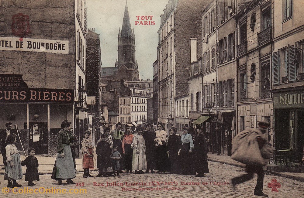 cartes postales europe france collection tout paris 258