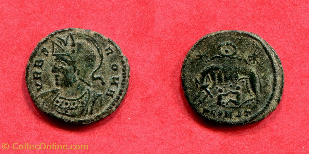 monnaie antique av jc ap romaine republicaine imperiale vrbs roma ric 379