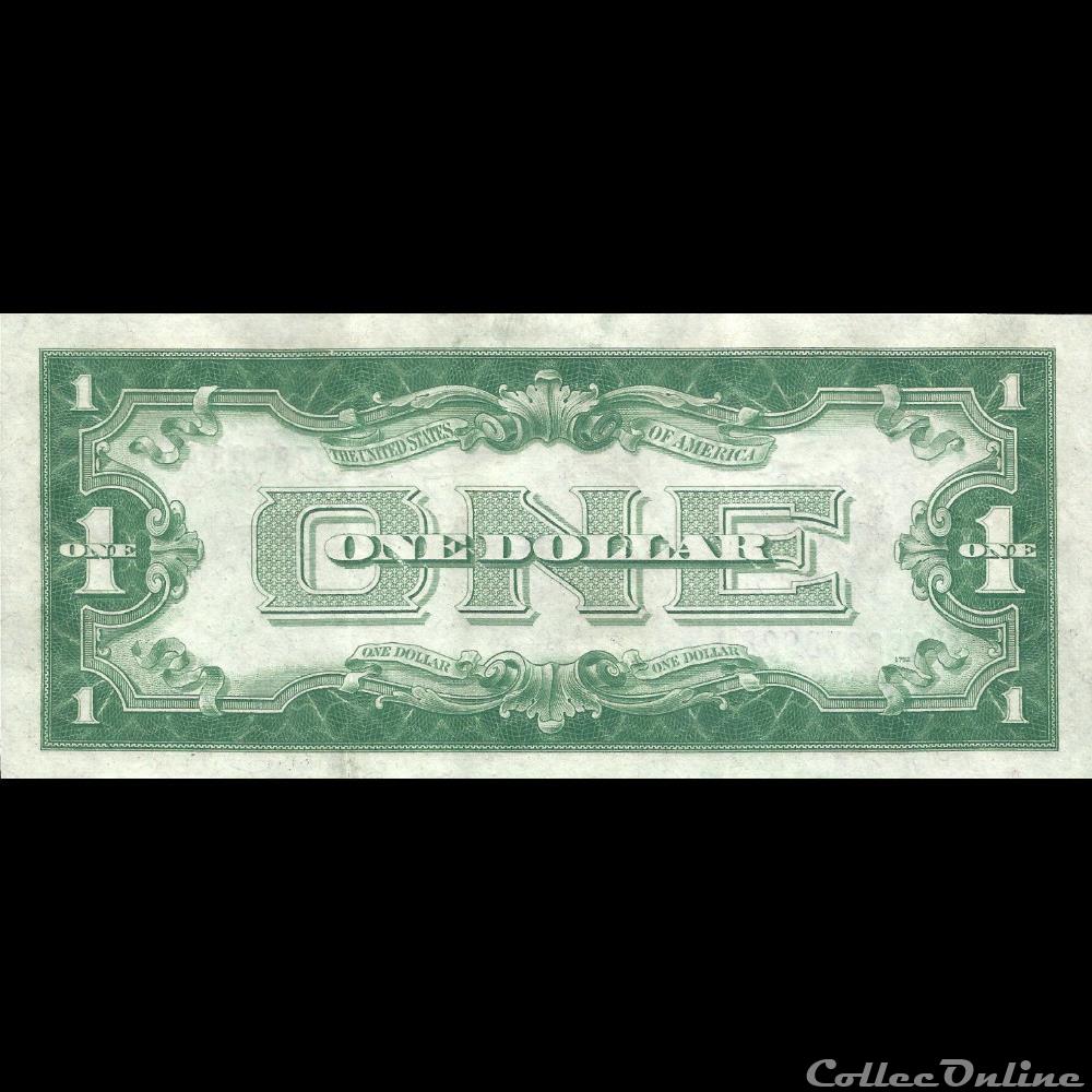 billets amerique du nord etats unis 1 silver certificate funny back 1928a