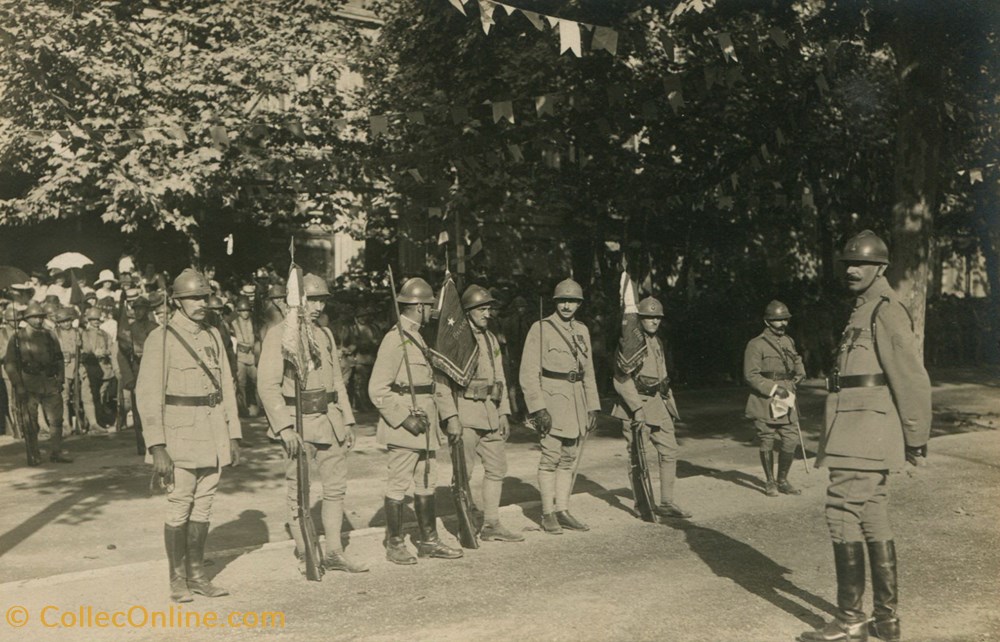 Retour des survivants du 20° Régiment d'Infanterie à Marmande en 1919 cartes postales europe france retour des survivants du 20 regiment infanterie a marmande en 1919