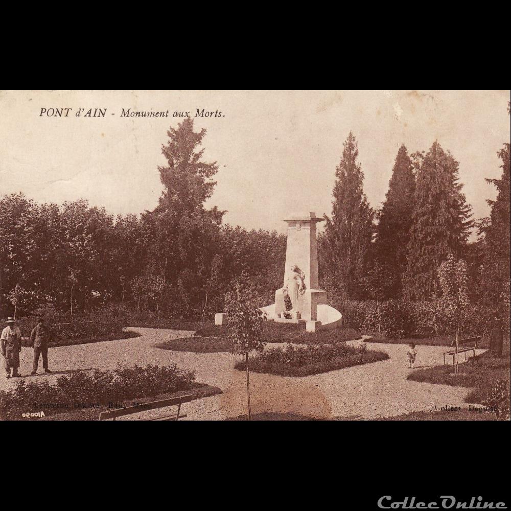 carte postale france auvergne 01 pont ain
