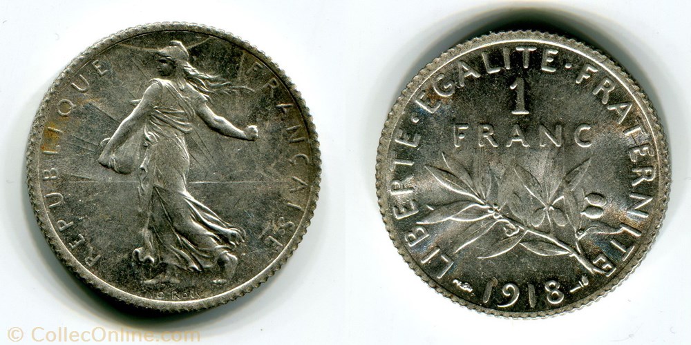 Monnaie trésor Mémé et Pépé - 1918 monnaies monde france monnaie tresor meme et pepe 1918
