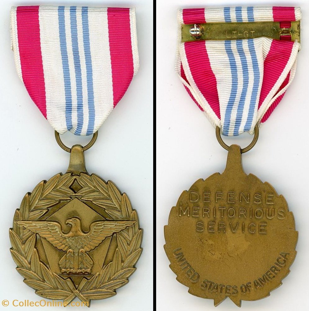 Defense Meritorious Service Medal - USA medailles etats unis defense meritorious service medal usa