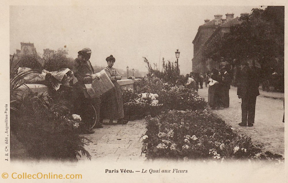 Collection Paris Vécu - N°087 cartes postales europe france collection paris vecu n 087