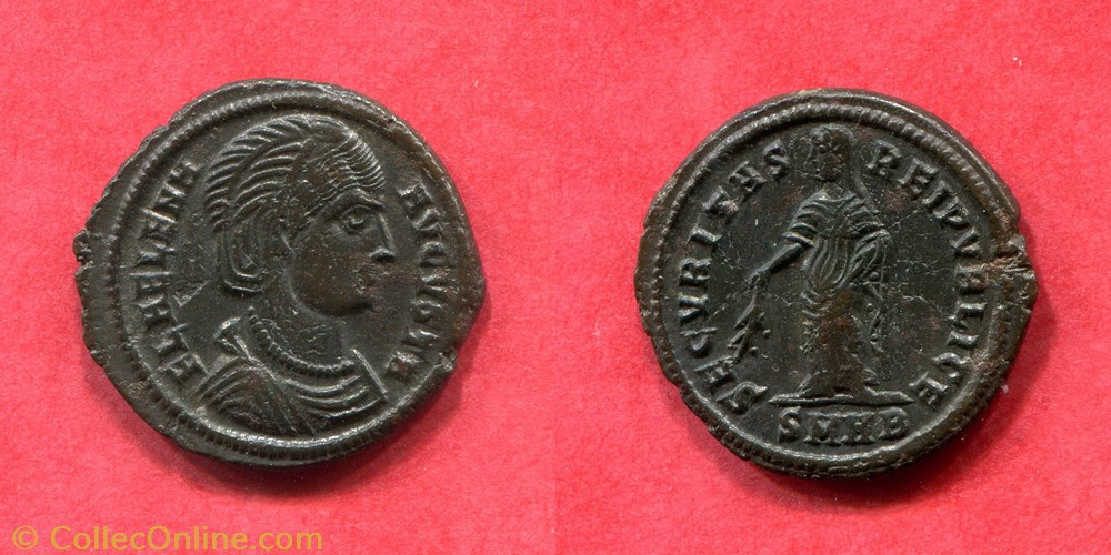 HÉLÈNE - SECVRITAS - REIPVBLICE - RIC 79 monnaie antique av jc ap romaine republicaine imperiale helene secvritas reipvblice ric 79