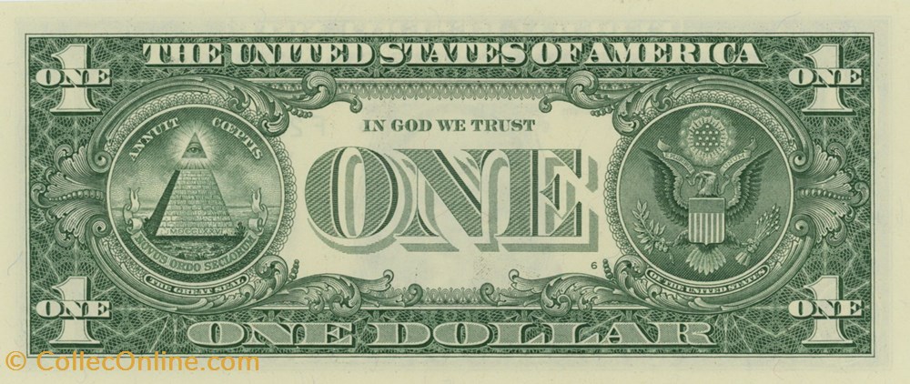 F- 1$ Federal Reserve Notes - Small Size 2017A Series billets amerique du nord etats unis f 1 federal reserve notes small size 2017a series