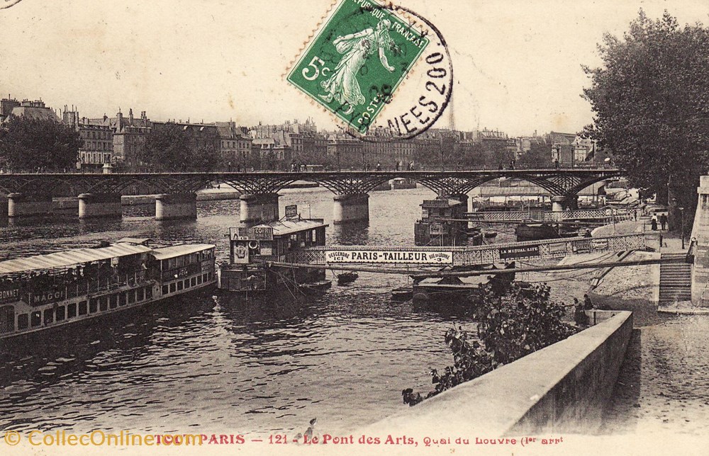 cartes postales europe france collection tout paris 121
