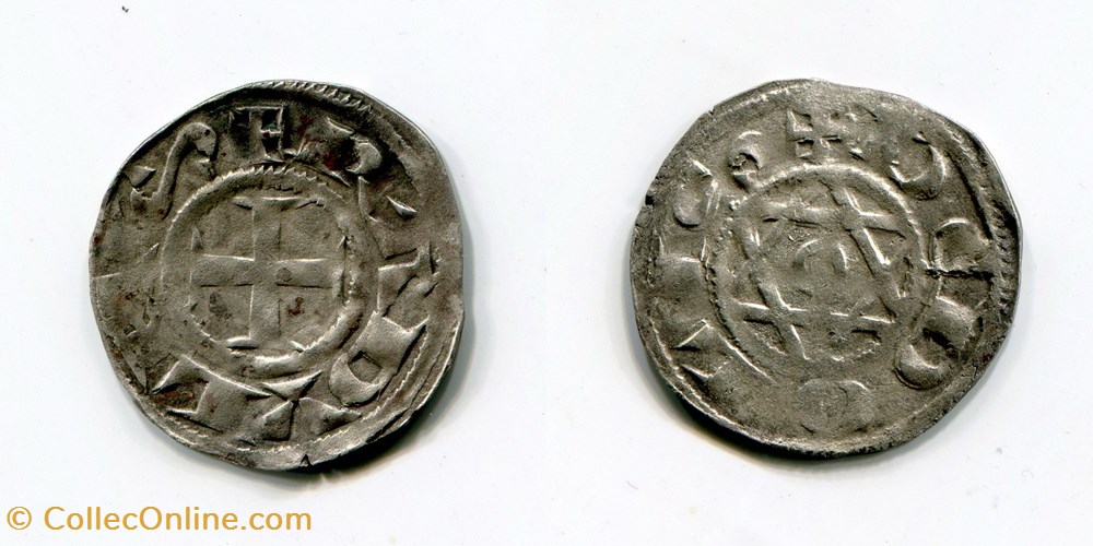 Féodale - BERRY - Seigneurie de Déols - Raoul VII monnaies france feodales feodale berry seigneurie de deols raoul vii