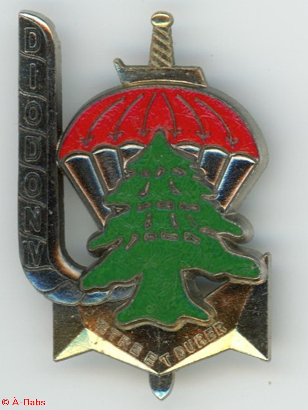 Insigne Opération Diodon IV militaria medailles insignes insigne operation diodon iv