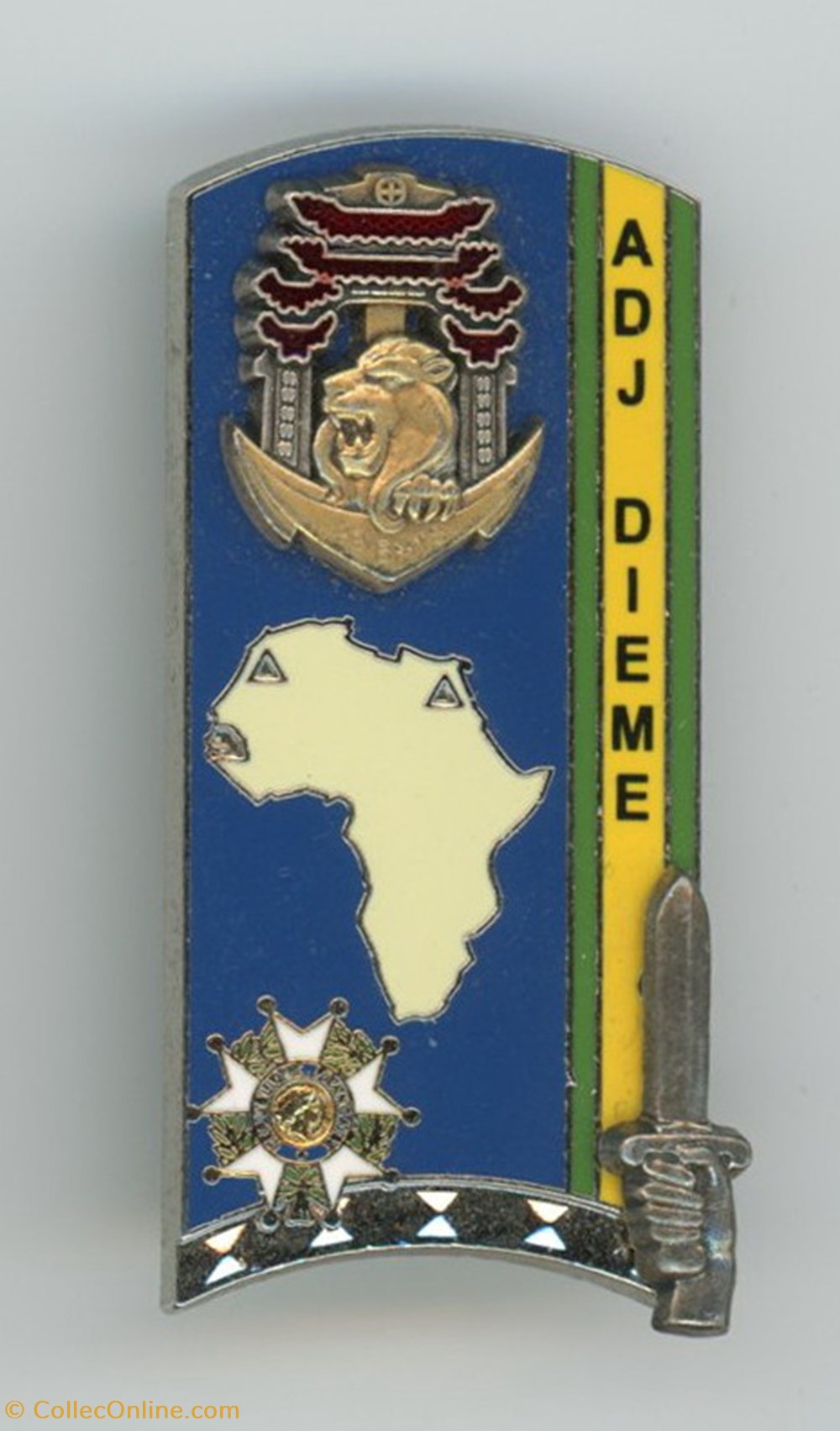 militaria medailles insignes insigne ensoa 225 promotion dieme bourama
