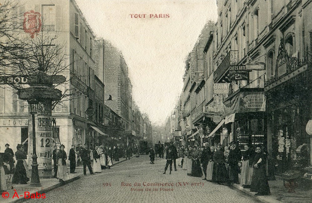 cartes postales europe france collection tout paris 595