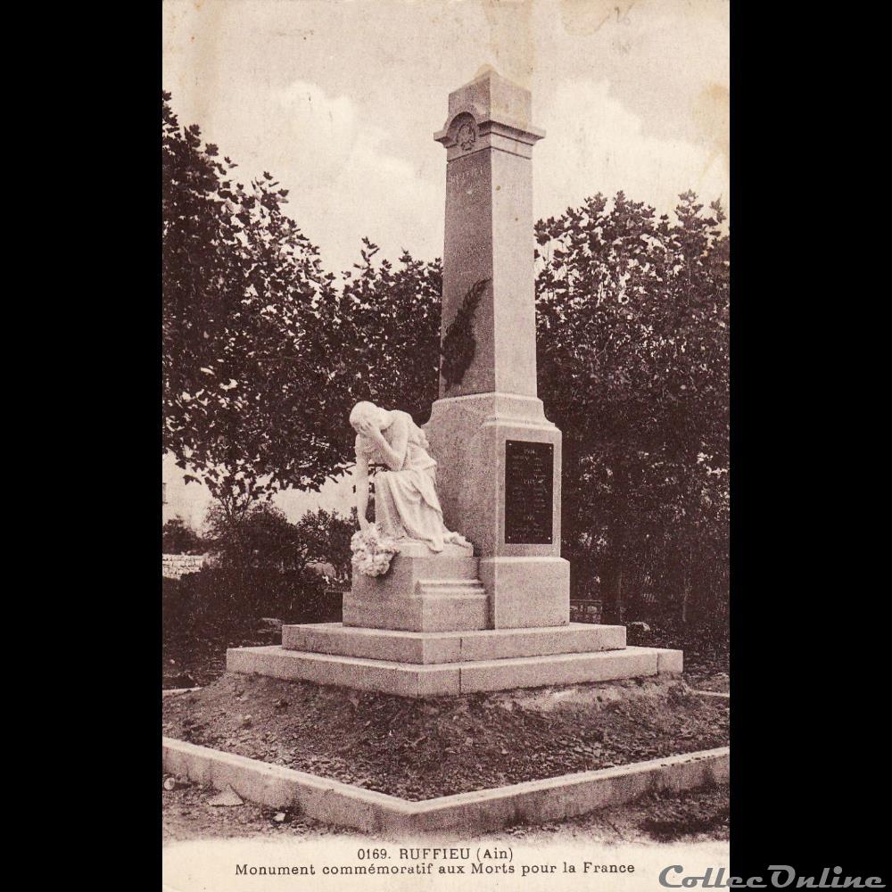carte postale france auvergne 01 ruffieu