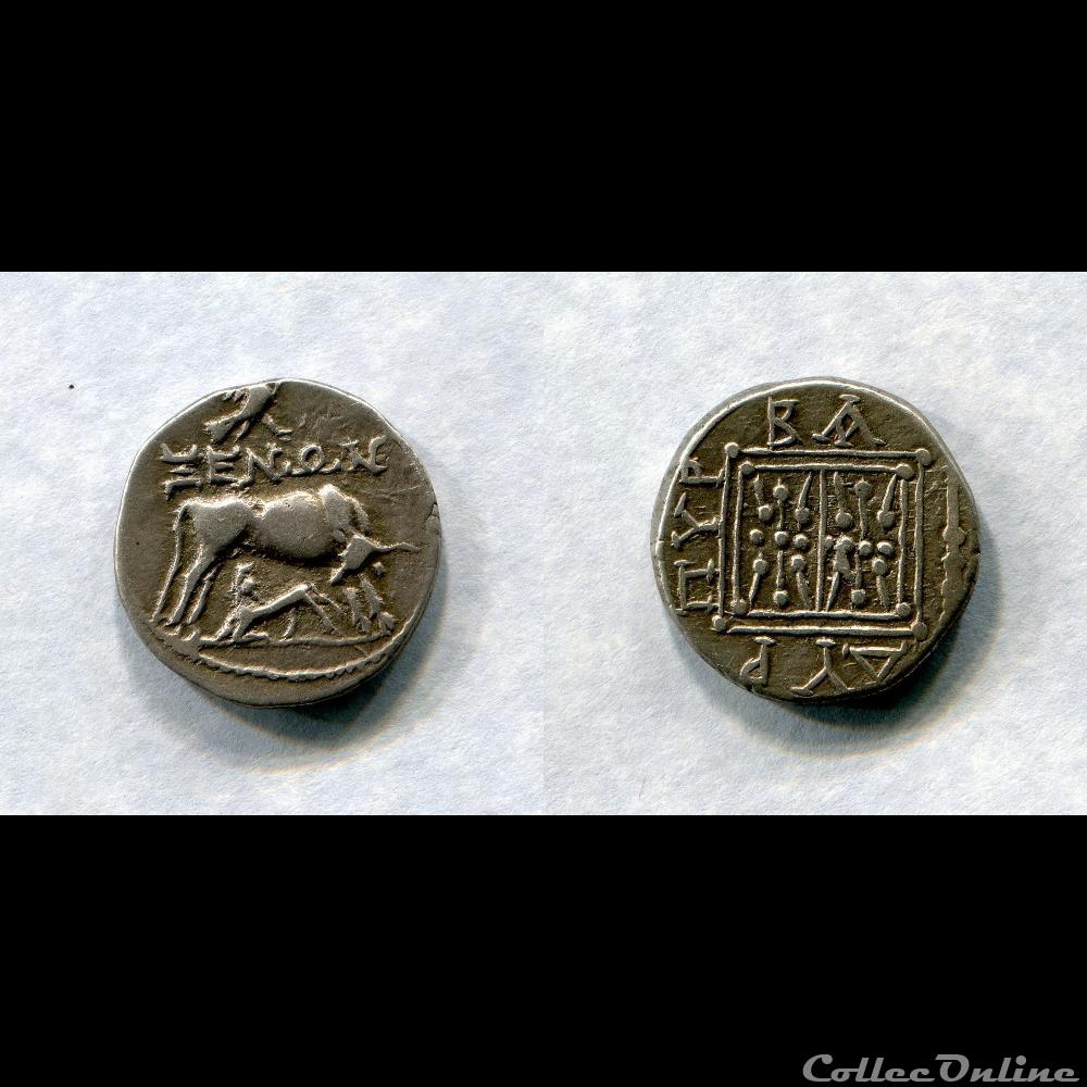 ILLYRIE ARGENT - CITÉ D' EPIDAMOS-DYRRACHION monnaie antique grecque illyrie argent cite epidamos dyrrachion