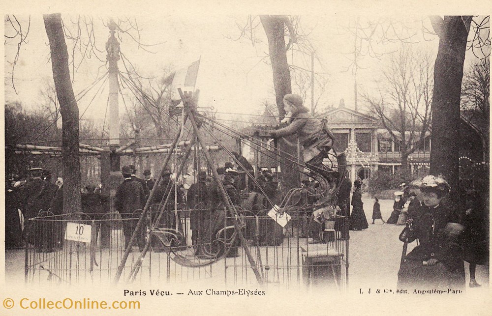 cartes postales europe france collection paris vecu n 013