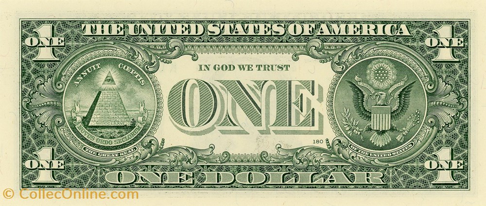 K- 1$ Federal Reserve Notes - Small Size 2006 Series billet amerique du nord etat uni k 1 federal reserve notes small size 2006 series