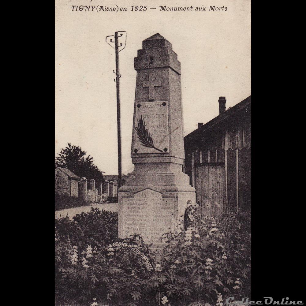 02 - Tigny carte postale france picardie 02 tigny