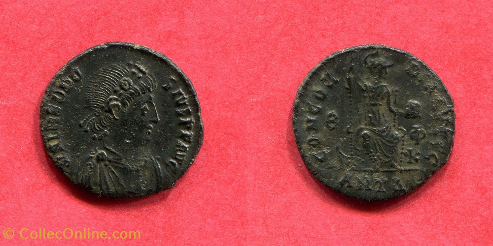 THEODOSE - CONCOR-DIA AVGGG - RIC 47 monnaie antique jc ap romaine republicaine imperiale theodose concor dia avggg ric 47