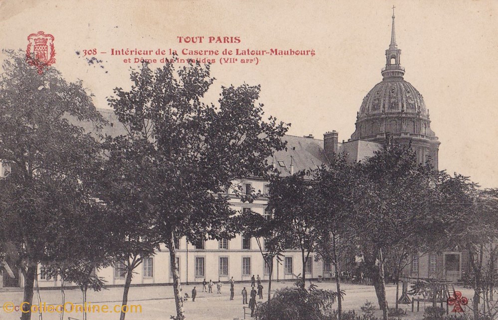 cartes postales europe france collection tout paris 308