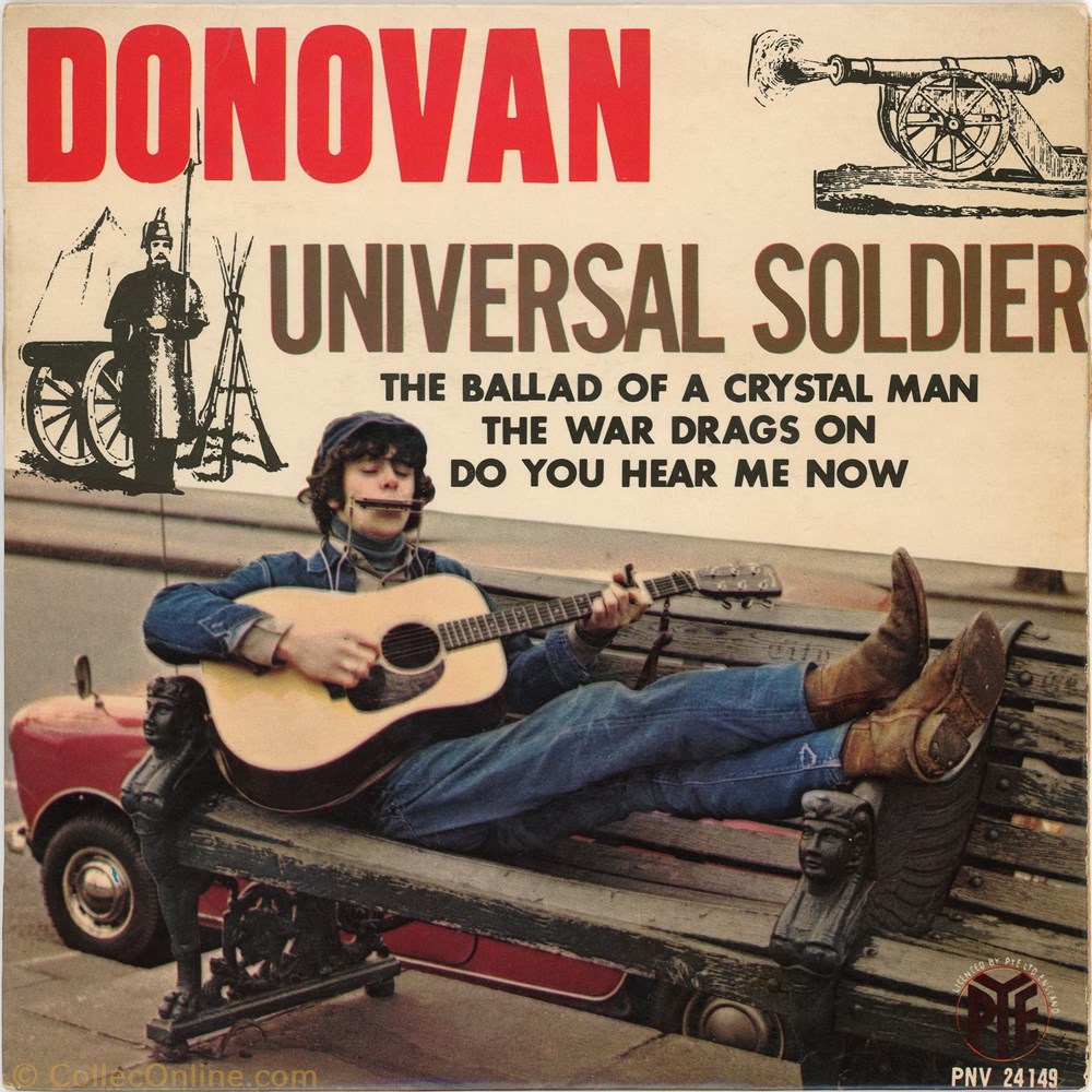 musique instrument vinyle donovan universal soldier
