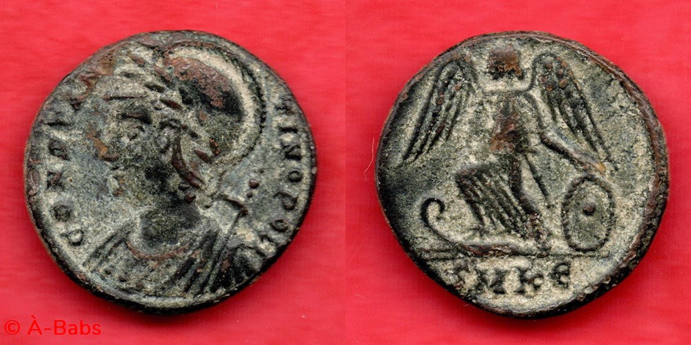 monnaies antiques romaines imperiales et republicaines constantinople victoria ric 92