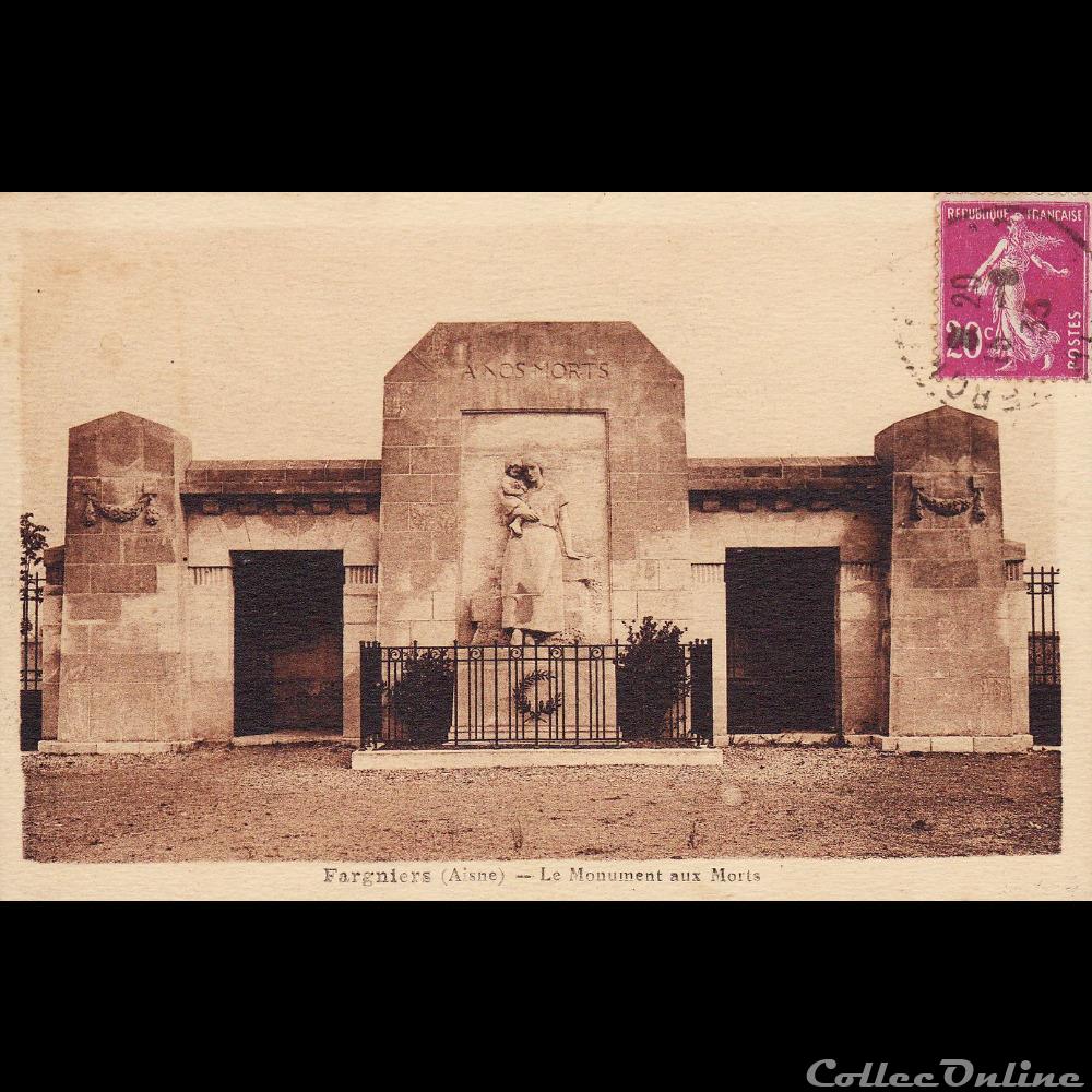 02 - Fargniers carte postale france picardie 02 fargniers