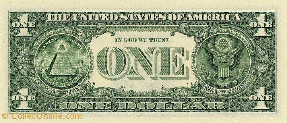 L- 1$ Federal Reserve Notes - Small Size 2017A Series billets amerique du nord etats unis l 1 federal reserve notes small size 2017a series