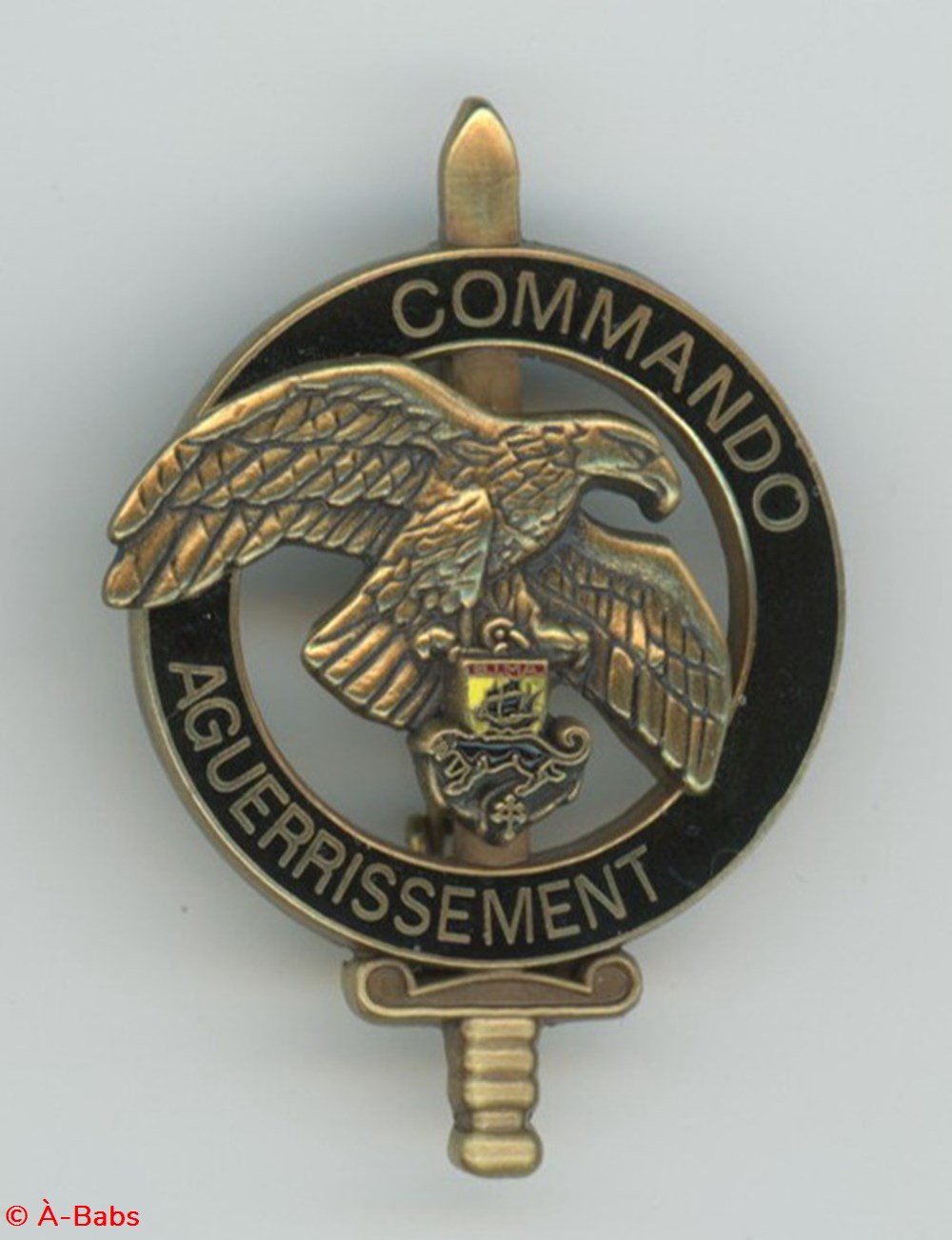 militaria medailles insignes insigne commando 6 bima libreville gabon