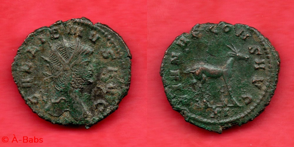monnaies antiques romaines imperiales et republicaines gallien dia nae cons avg ric 181