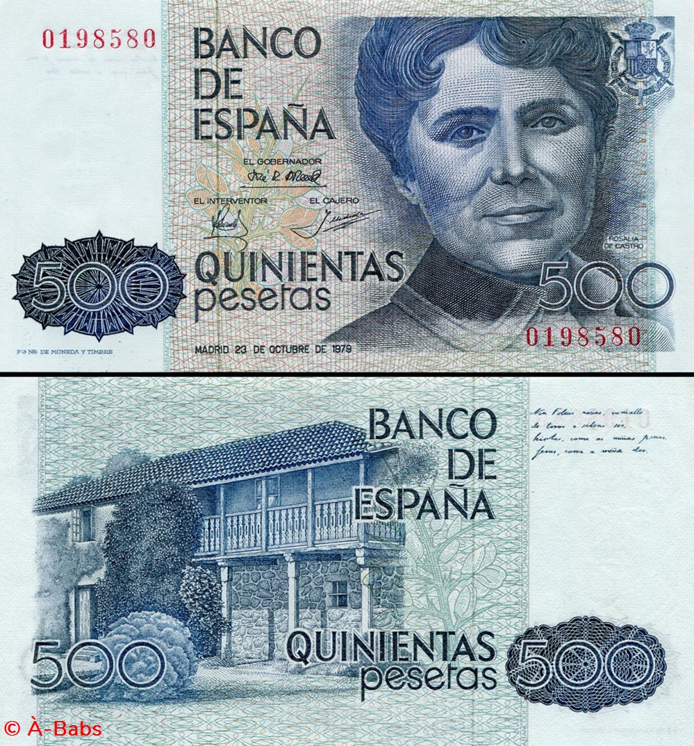 ESPAGNE - PICK 157 a 1 - 500 PESETAS - 1979 billets europe espagne pick 157 a 1 500 pesetas 1979