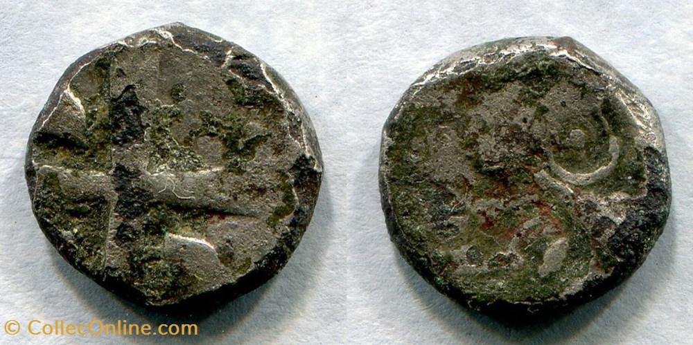 INCONNUE SAUCEE monnaies antiques celtes inconnue saucee
