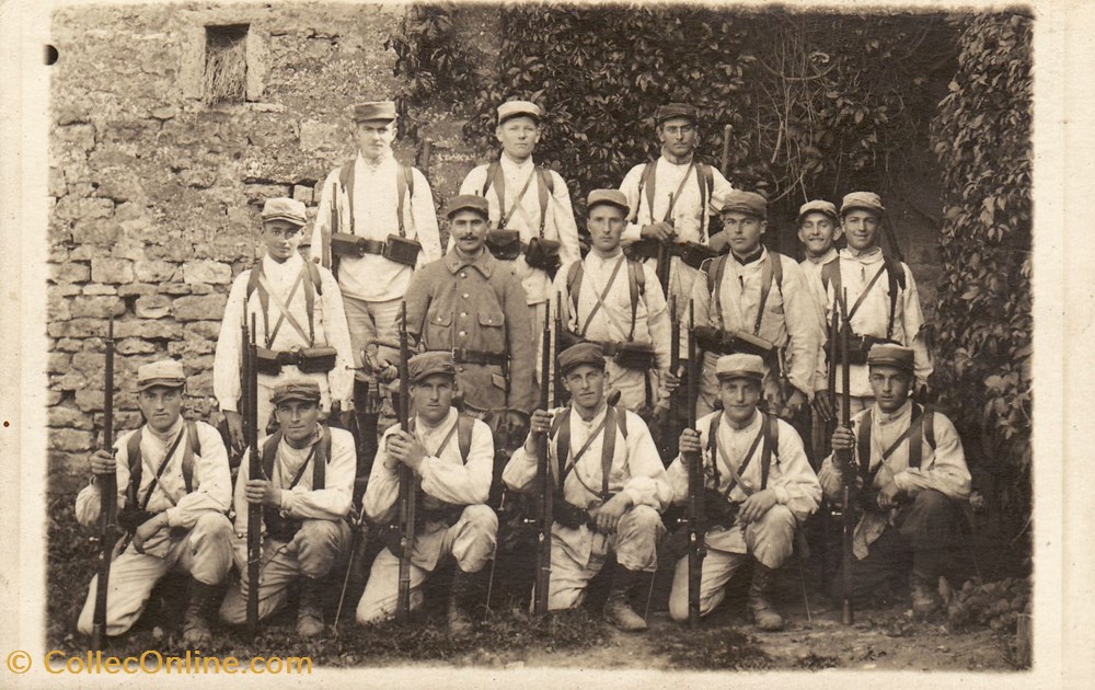 cartes postales europe france 54 regiment infanterie compiegne