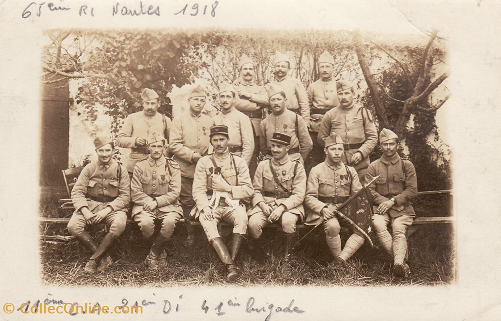 cartes postales europe france 65 regiment infanterie nantes