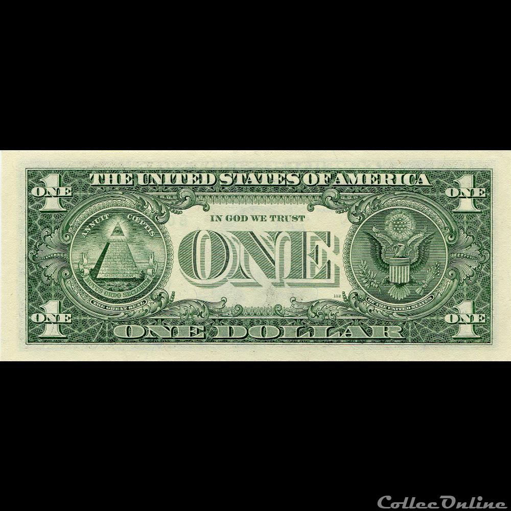 B- 1$ Federal Reserve Notes - Small Size 2006 Series billet amerique du nord etat uni b 1 federal reserve notes small size 2006 series