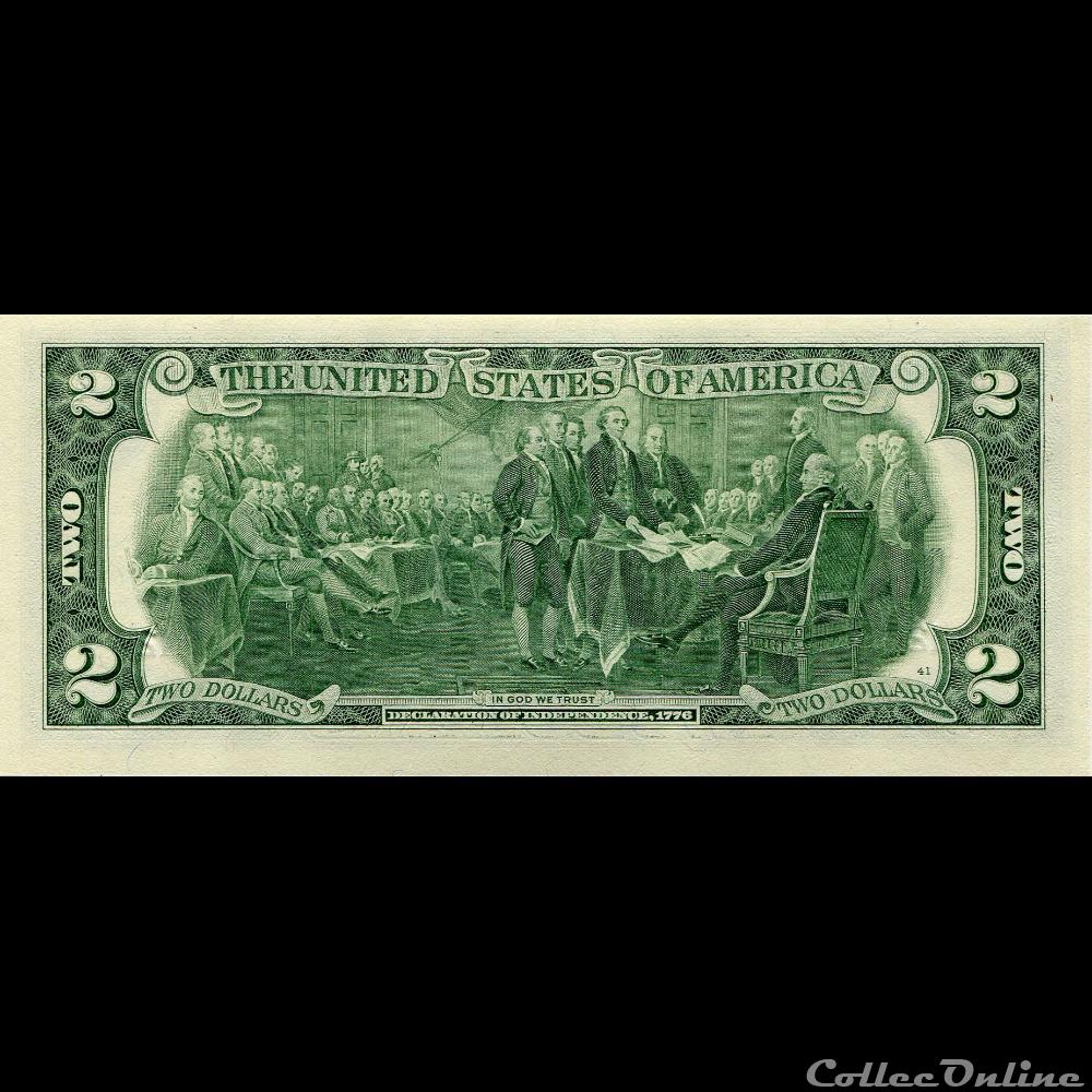 L- San-Francisco District - 2$ Federal Reserve Notes - Small Size 2013 Series billet etat uni vietnam l san francisco district 2 federal reserve notes small size 2013 series