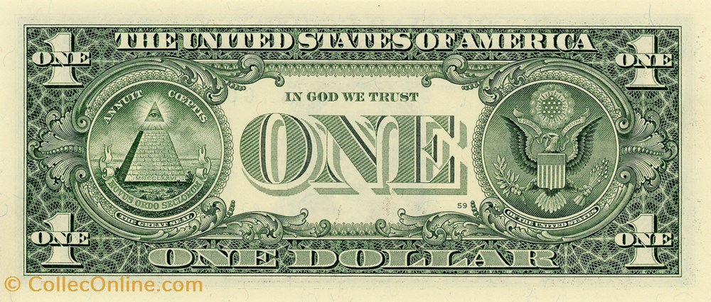 G- 1$ Federal Reserve Notes - Small Size 2006 Series billets amerique du nord etats unis g 1 federal reserve notes small size 2006 series