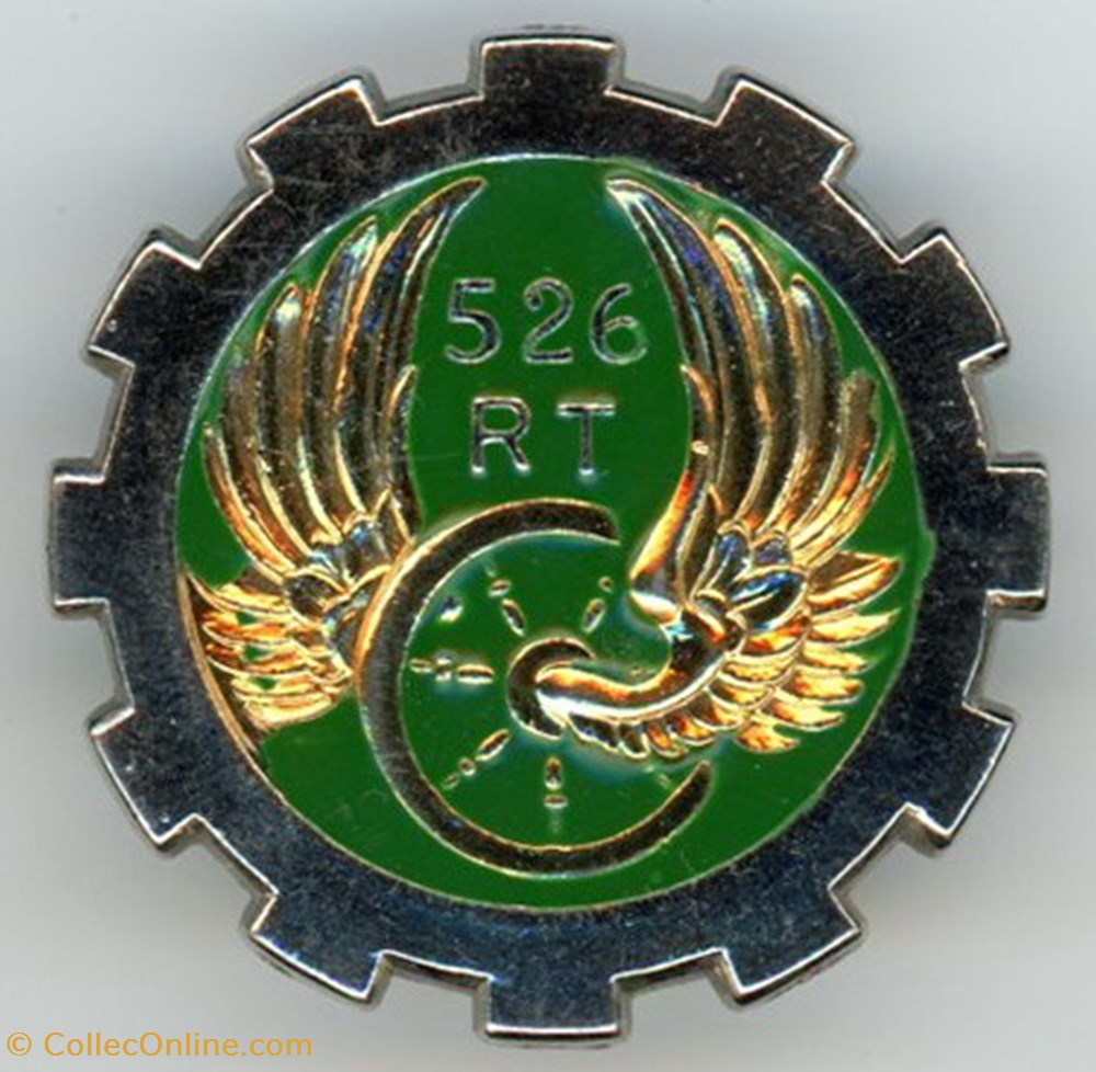 militaria medailles insignes insigne terre 526 regiment du train