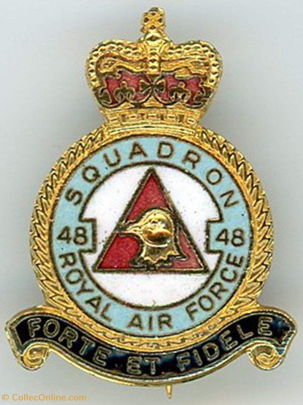 Insigne R.A.F - 48° Squadron militaria medailles insignes insigne r a f 48 squadron