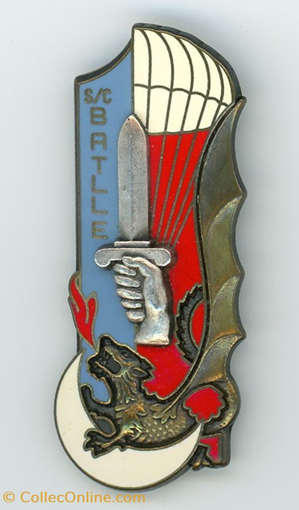 Insigne ENSOA - 103° Promotion Battle Albert militaria medailles insignes insigne ensoa 103 promotion battle albert